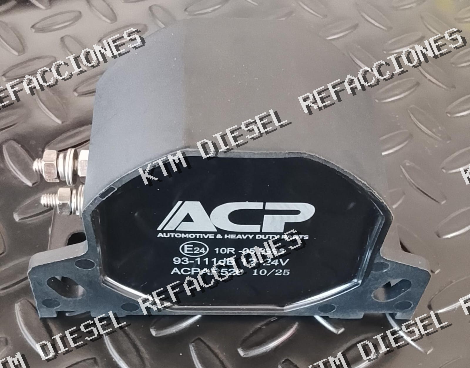 ALARMA REVERSERA 97 DECIBELES 12-24V ACP