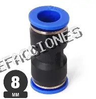 UNIDOR RAPIDO 8MM PLASTICO