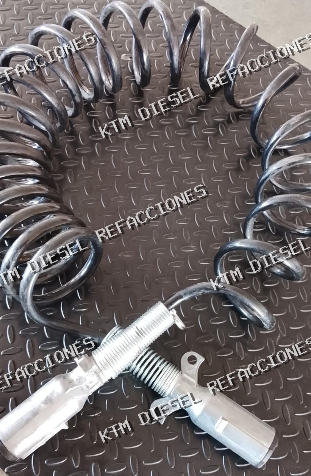 CABLE MACHO 7 POLOS NEGRO REMANOFACTURADO 