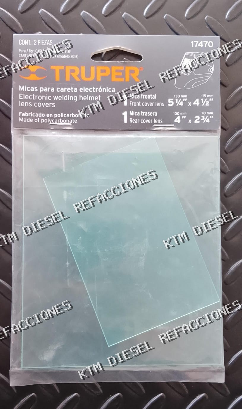 REPUESTO DE MICAS CARETA ELECTRICAS TRUPER 