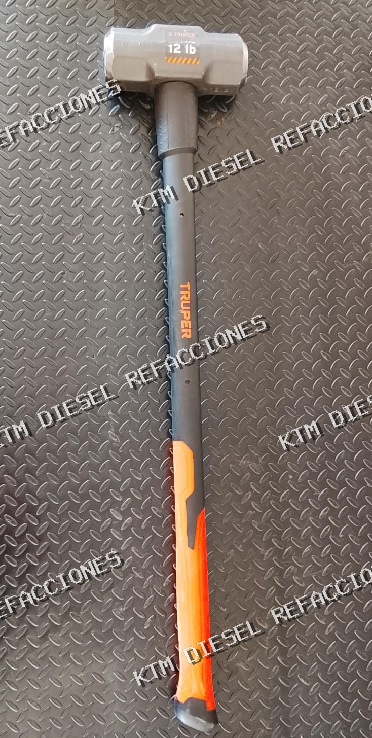 MARRO OCTAGONAL 12LB MANGO FIBRA DE VIDRIO 36" TRUPER