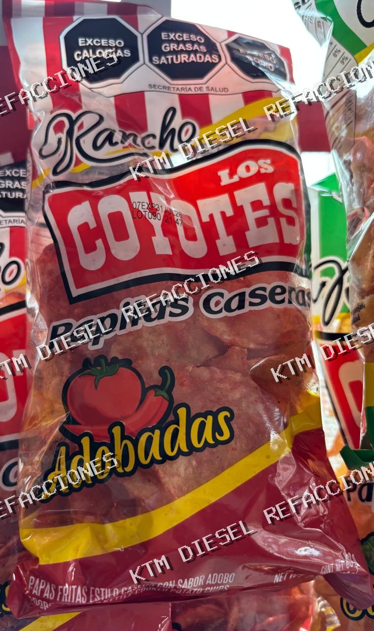 COYOTE PAPA ADOBADA 80GR