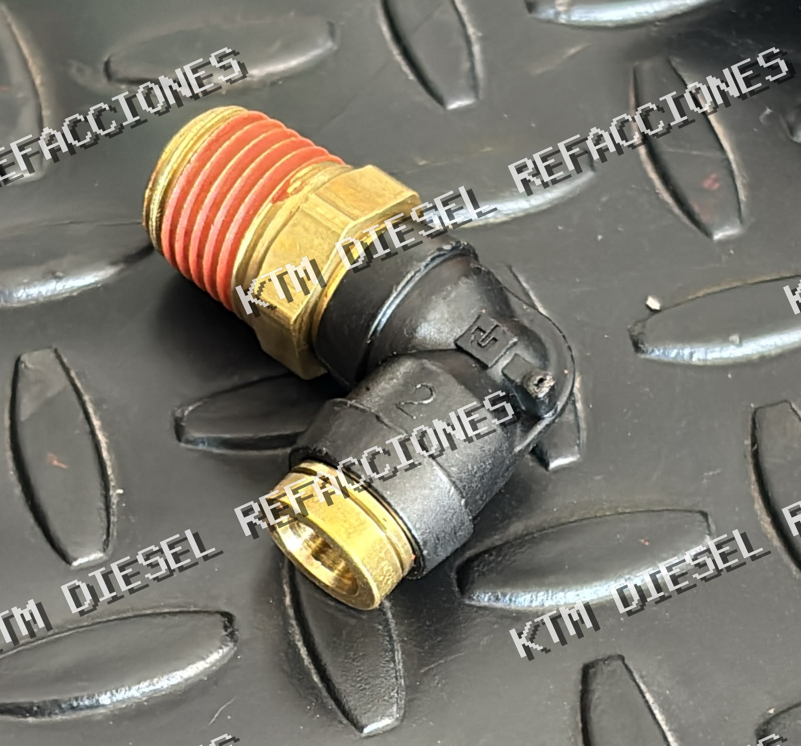 CONEXION EN CODO 90° 1/4 A 1/4 NPT PARKER 