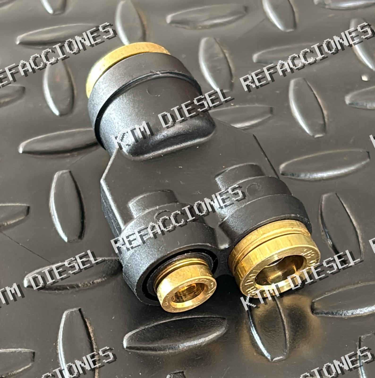 CONEXION RAPIDA EN YEE 1/2 A 3/8 A 1/4 PARKER