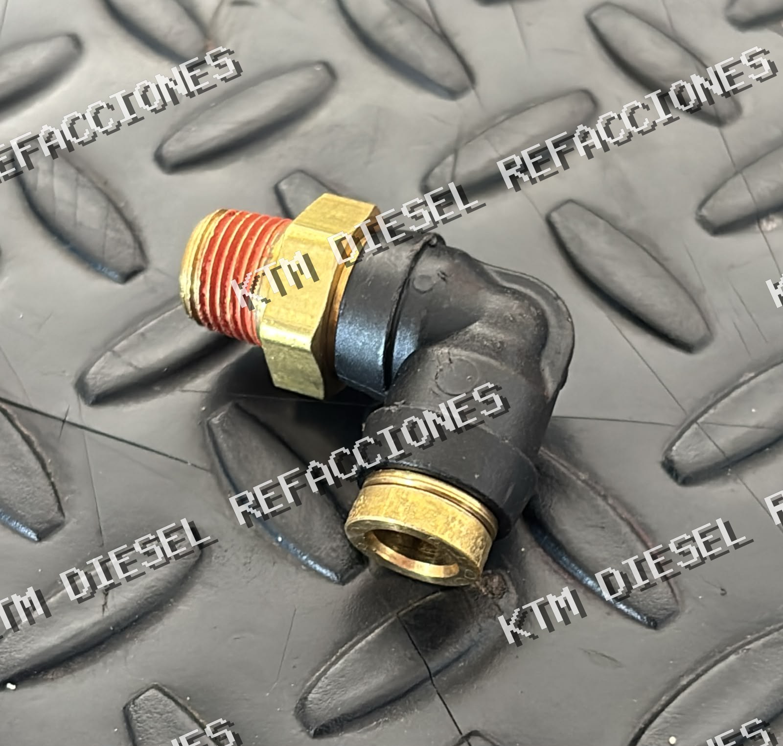 CONEXION EN CODO 90° 1/4 A 1/8 NPT PARKER 