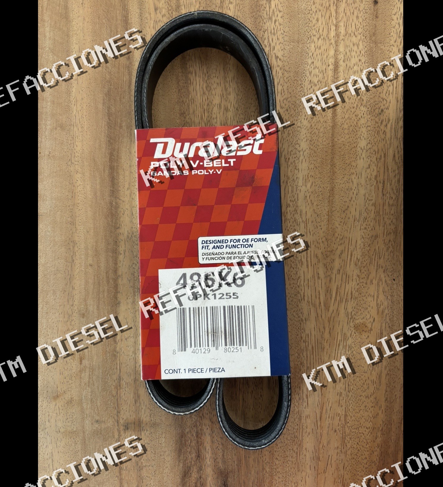 BANDA DE MOTOR 495K6 DURALAST