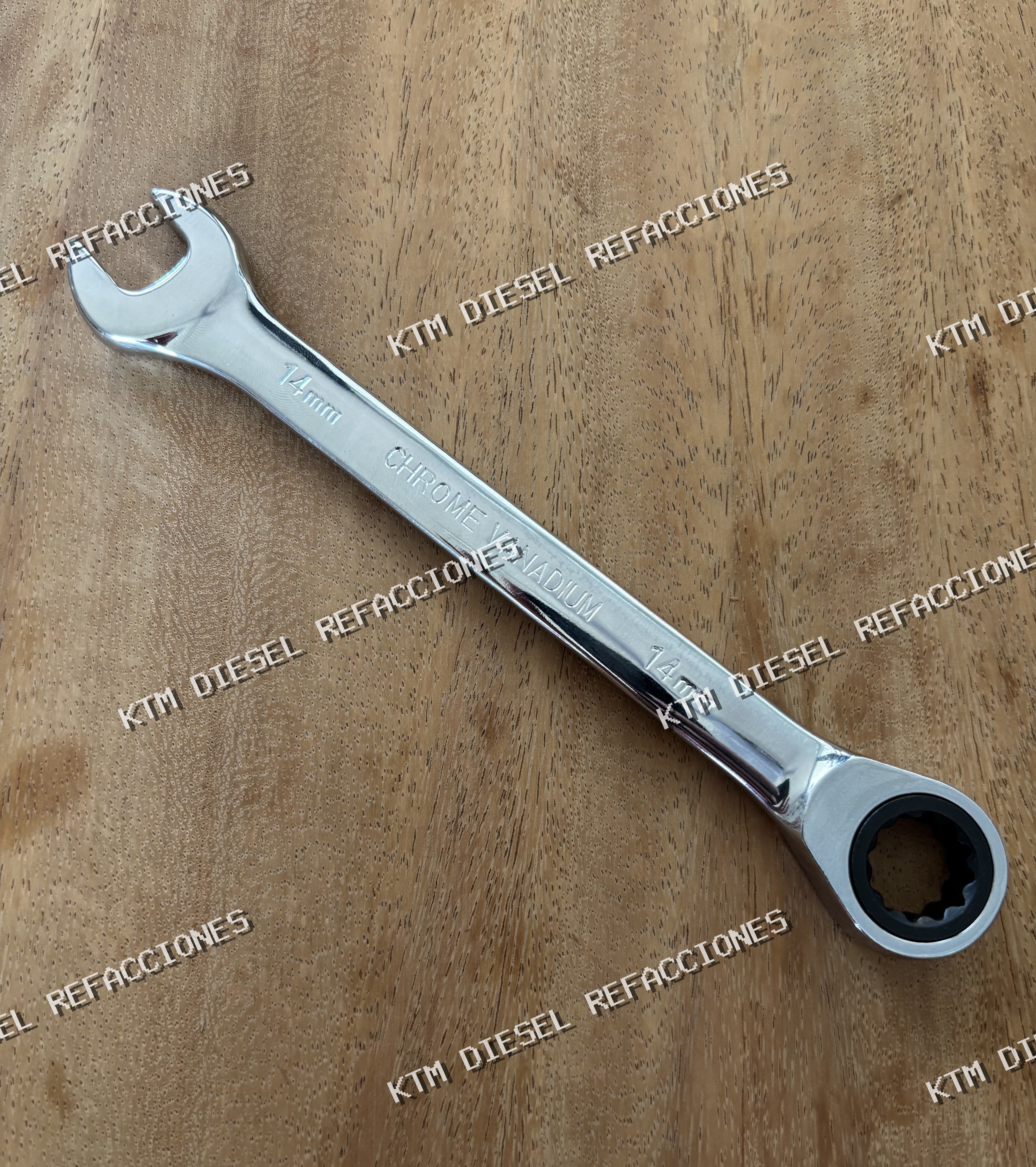 LLAVE COMBINADA CON MATRACA 14MM MOXSN