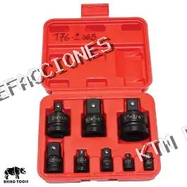 KIT DE ADAPTADORES DE IMPACTO 8PZAS