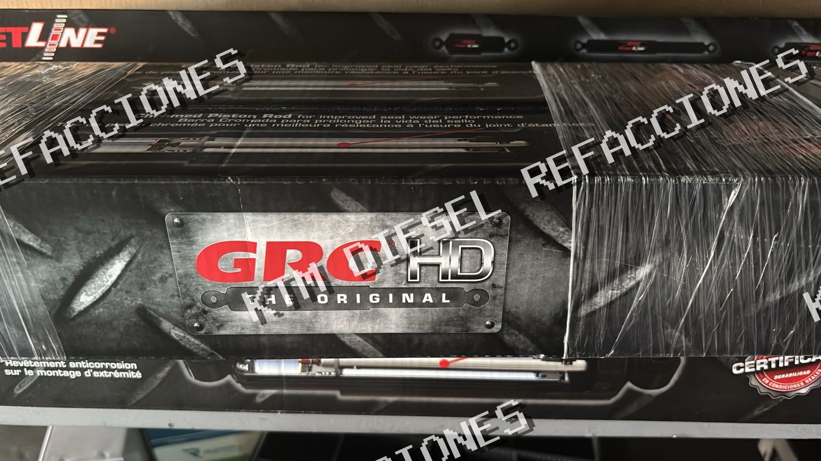 AMORTIGUADOR CROMADO PARA CASCADIA Y COLUMBIA 83038HD