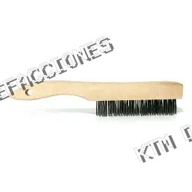 CEPILLO ALAMBRE 4X 16 PINCELES C/MANGO 