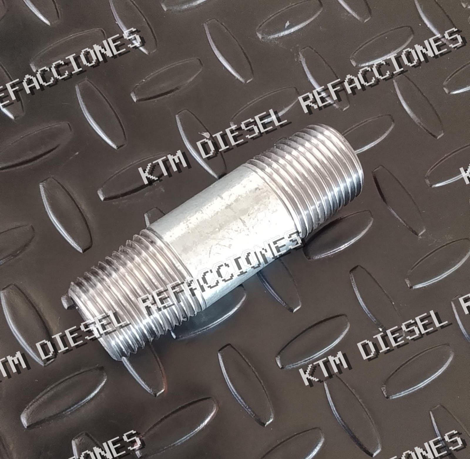 NIPLE GALVANIZADO 1/2 X 2 1/2"