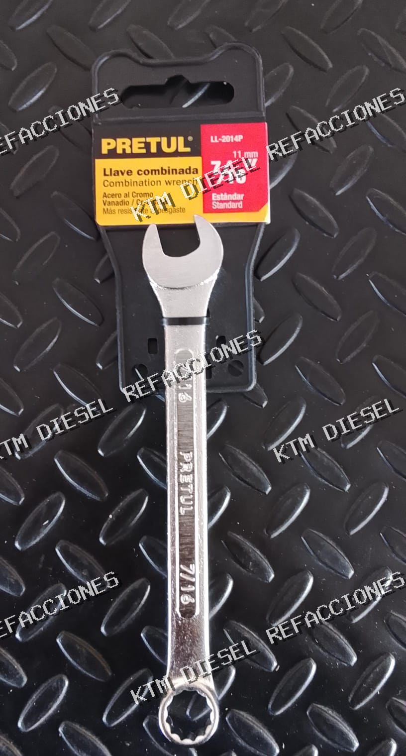 LLAVE COMBINADA 7/16 PRETUL