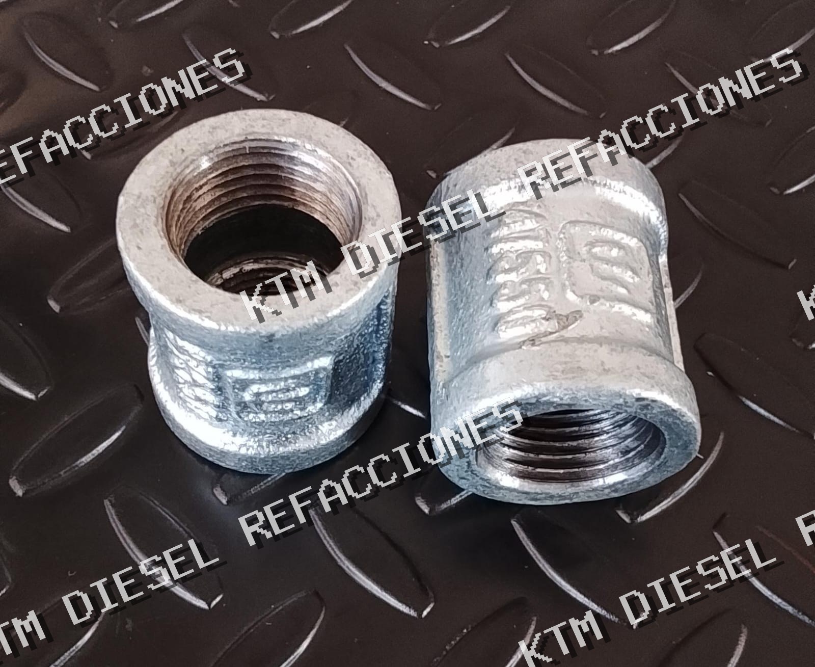 COPLE REFORZADO GALVANIZADO 1/2