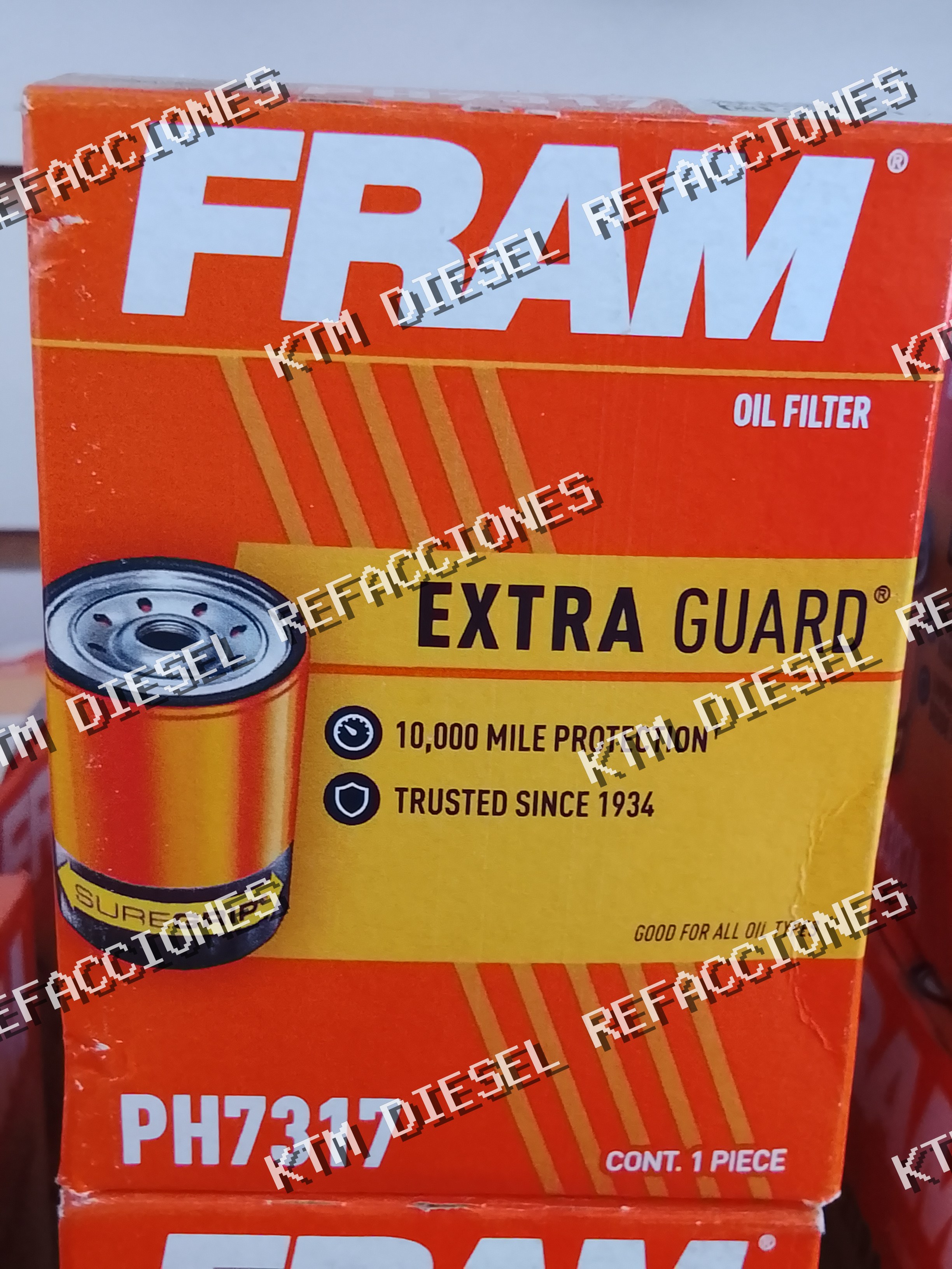 FILTRO DE ACEITE FRAM PH7317