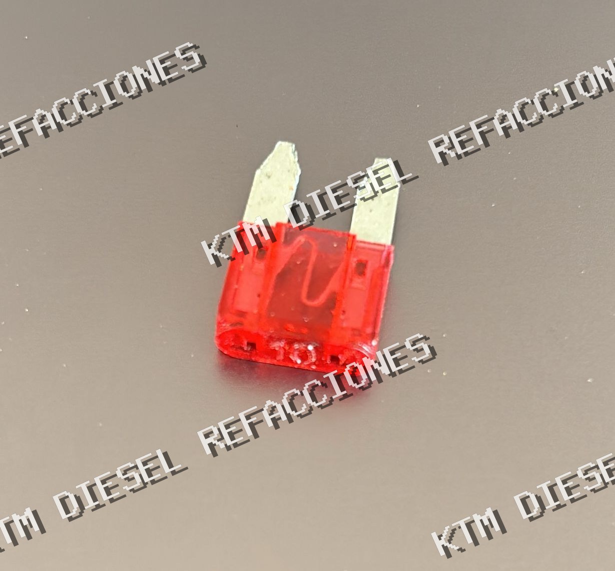 FUSIBLE MINI 10AMP ROJO  AUTOMOTRIZ 
