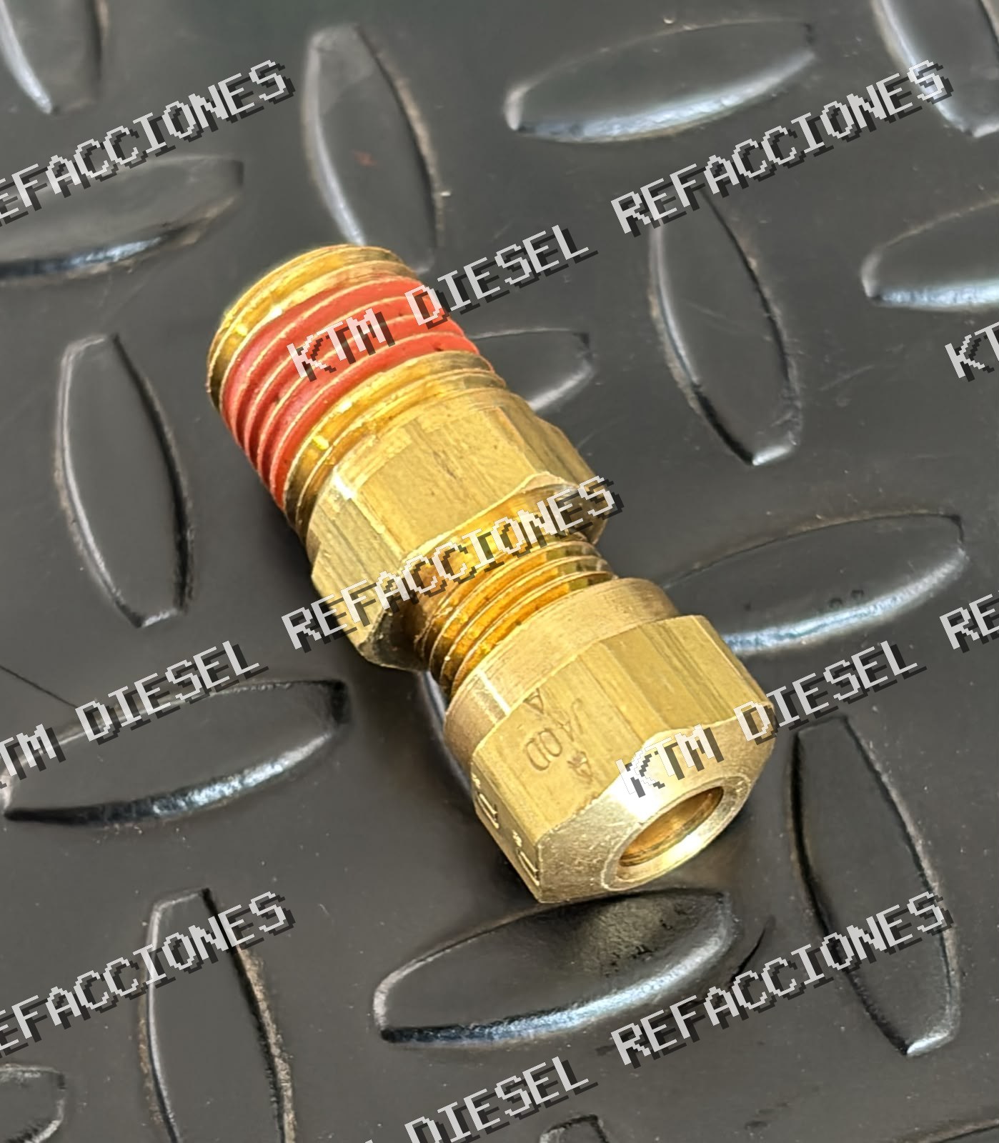 CONEXION RECTA 1/4 A 1/4 NPT PARKER