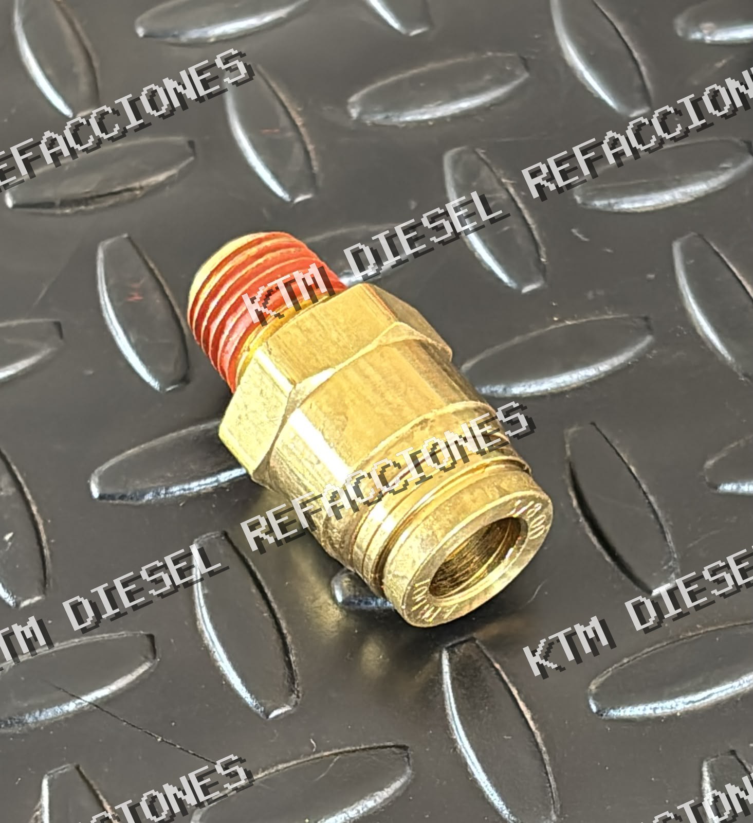 CONEXION RAPIDA RECTA 3/8 A 1/4 NPT PARKER 