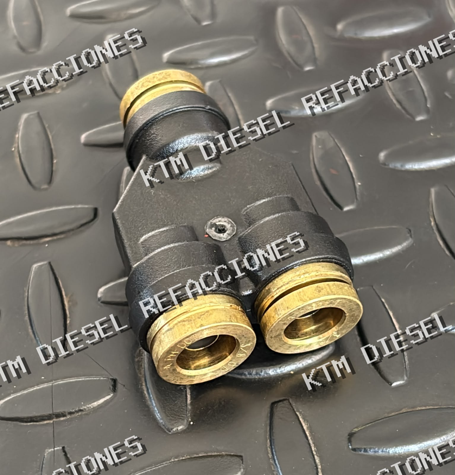 CONEXION RAPIDA EN YEE 3/8 PARKER