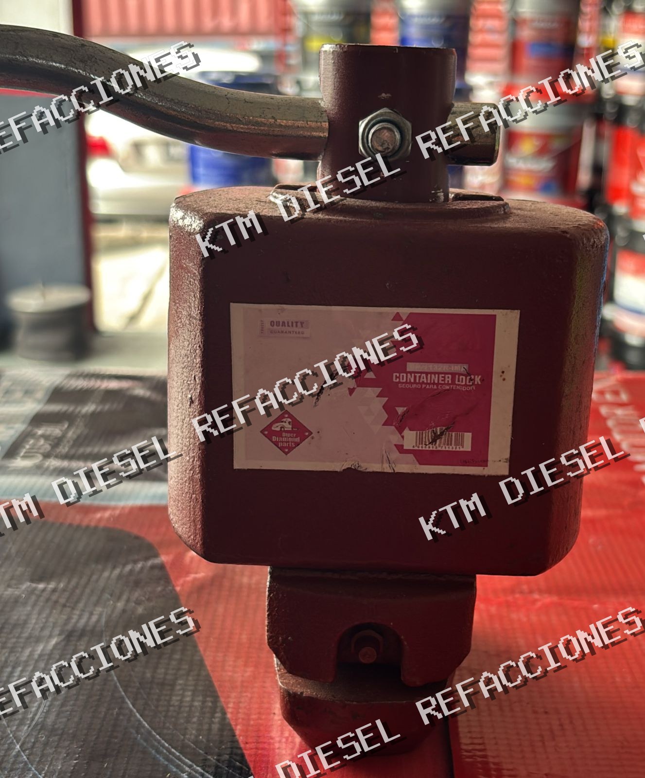 SEGURO PARA REMOLQUE DIPER DIAMOND PARTS