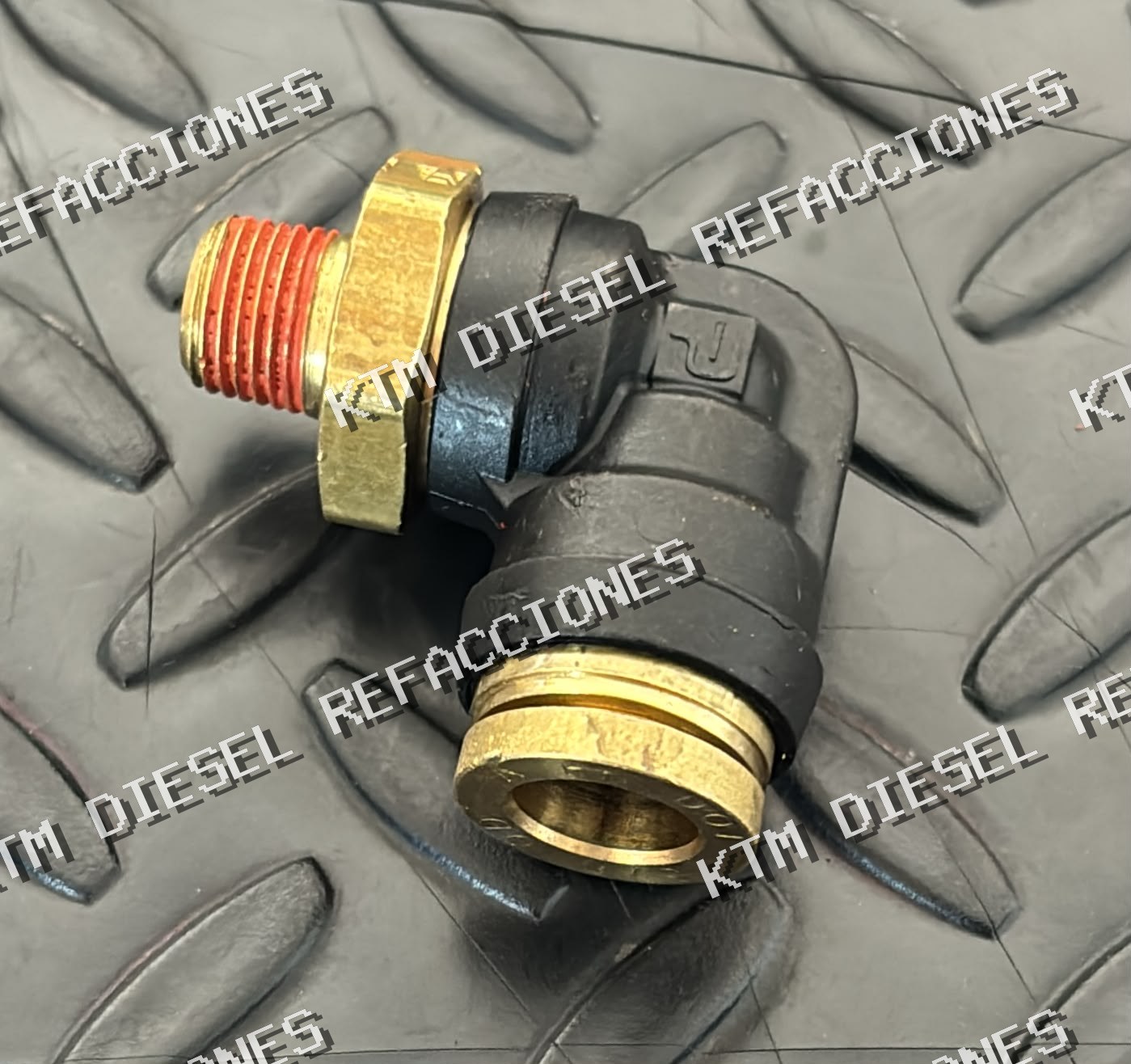 CONEXION EN CODO 90° 3/8 A 1/8 NPT PARKER