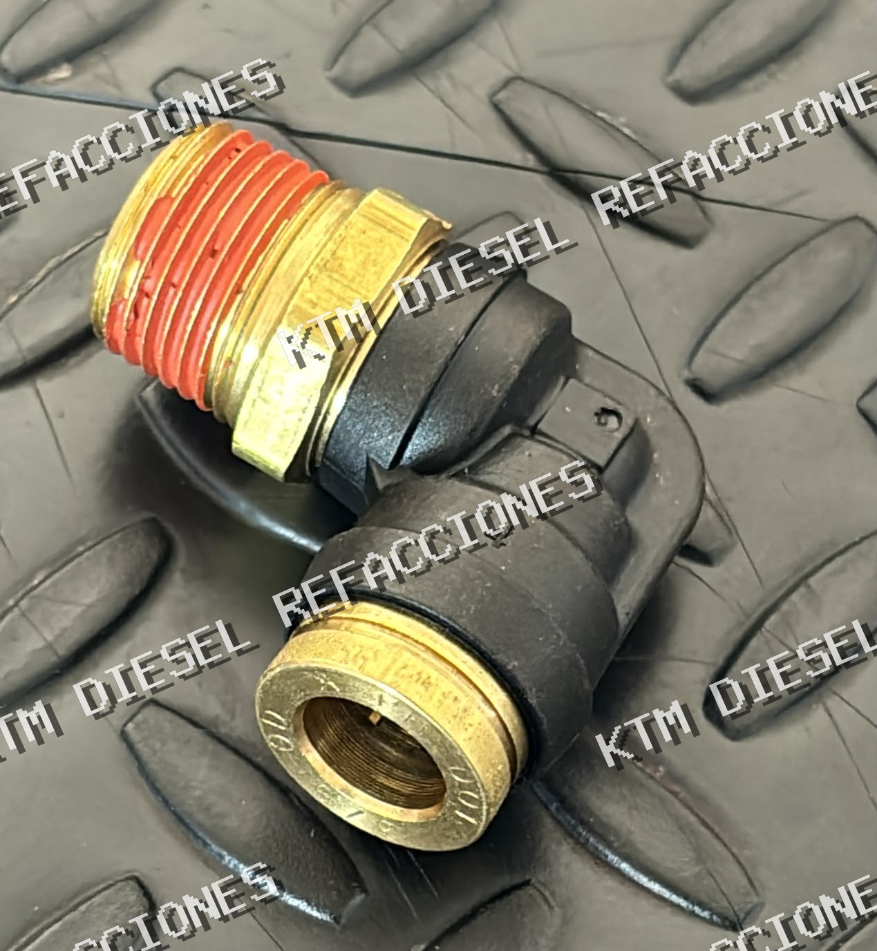 CONEXION EN CODO 90° 3/8 A 3/8 NPT PARKER