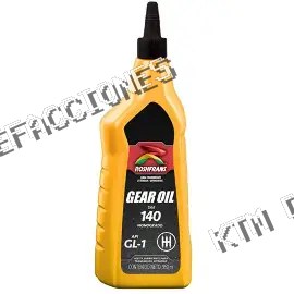 ACEITE TRANSMISION MANUAL Y DIFERENCIALES GEAR OIL API GL-1 SAE 140 ROSHFRANS 950ML