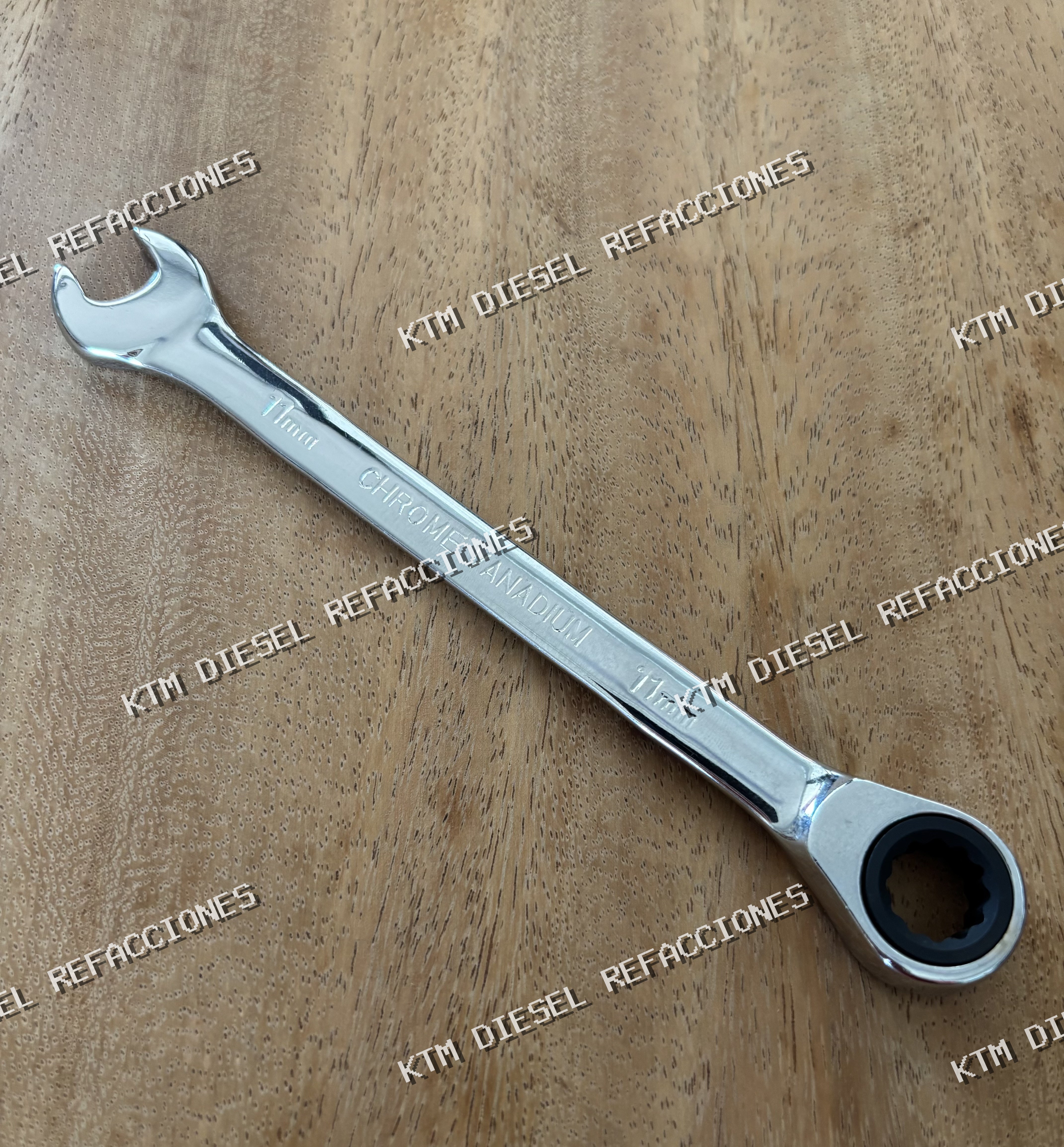 LLAVE COMBINADA CON MATRACA 11MM MOXSN 