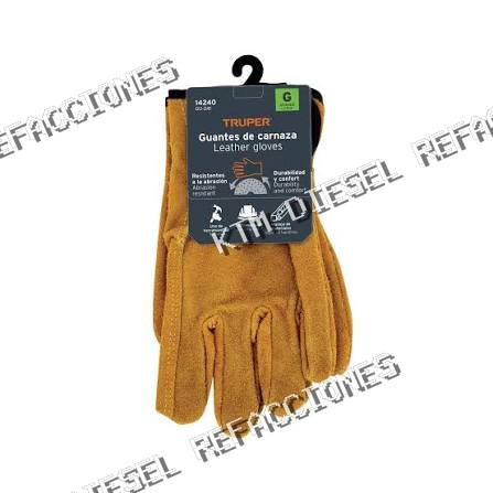 GUANTE DE CARNAZA MAXIMA PROTECCION TRUPER