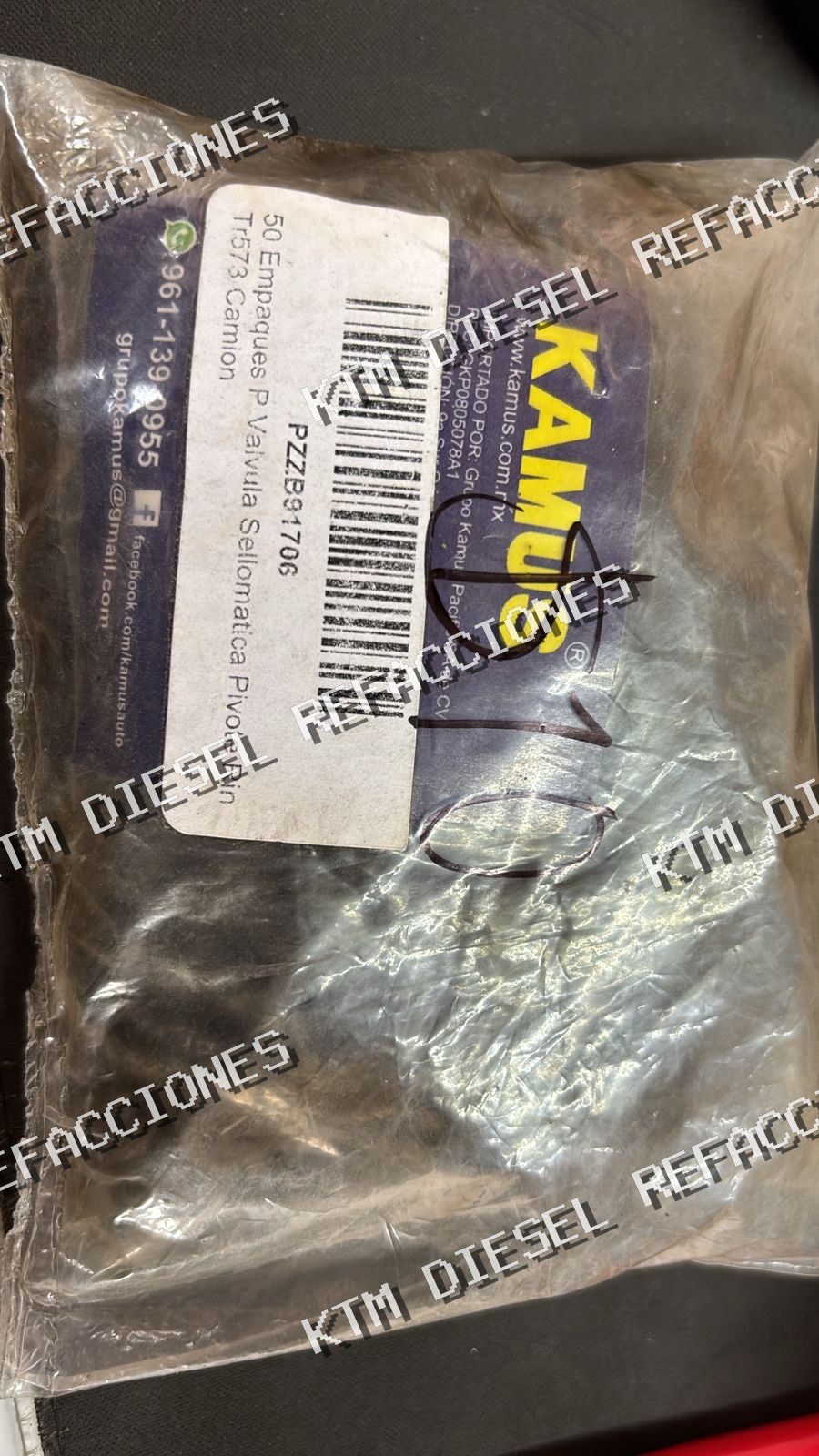 EMPAQUES PARA VALVULA SELLOMATICA 