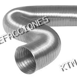 DUCTO FLEXIBLE DE ALUMINIO 4"