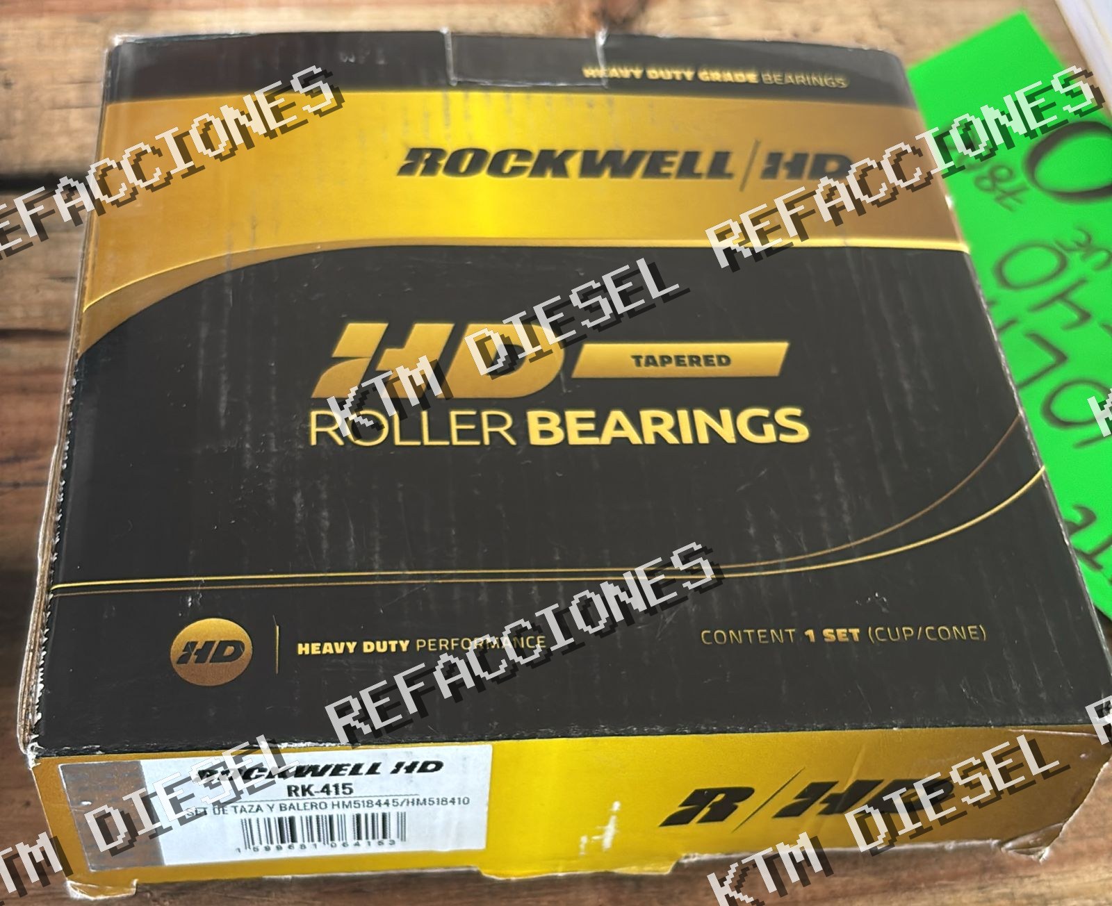 TAZA Y BALERO RECTO RK-415