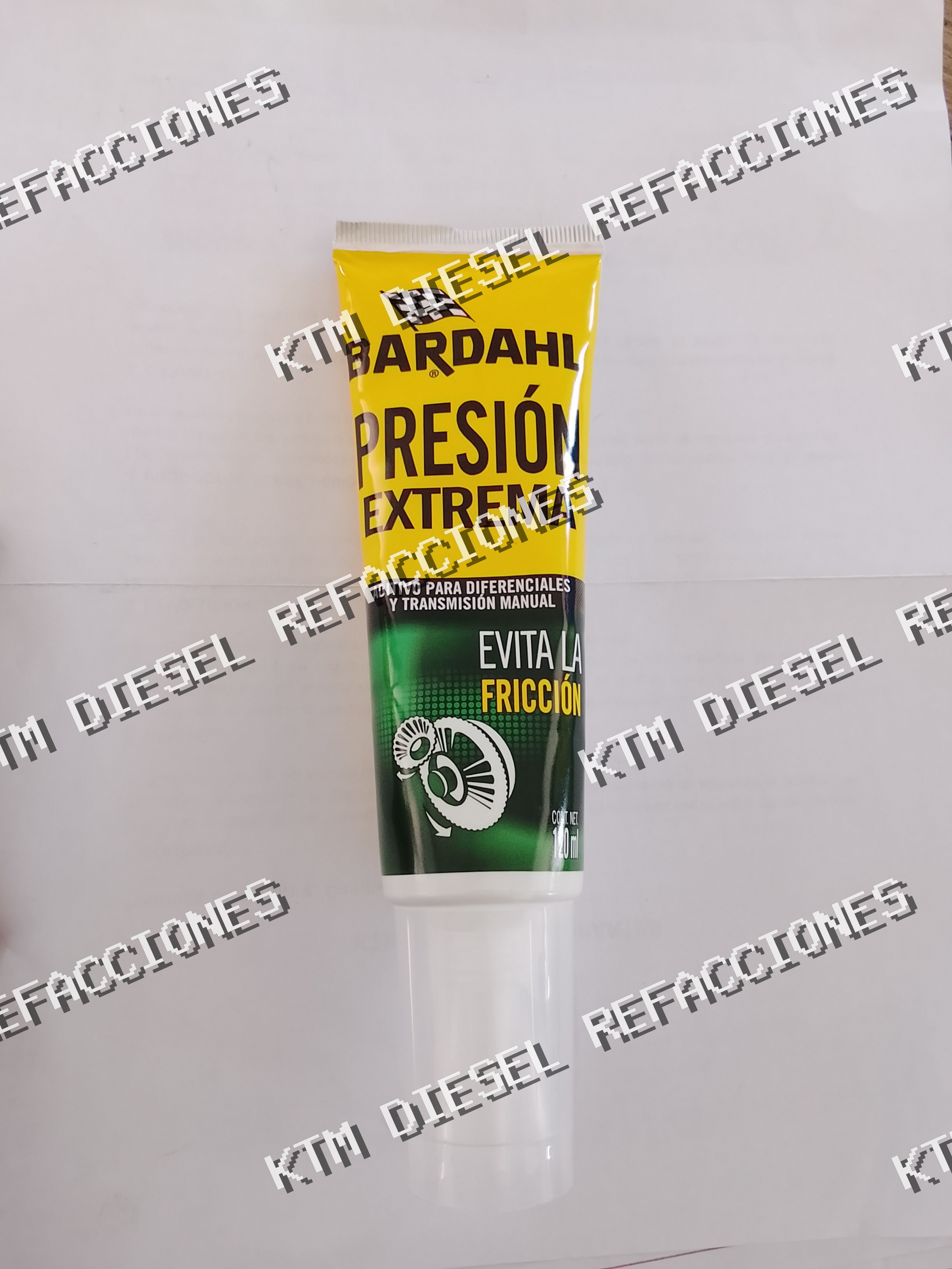 ADITIVO PARA DIFERENCIALES Y TRANSMISION MANUAL BARDAHL 120ML
