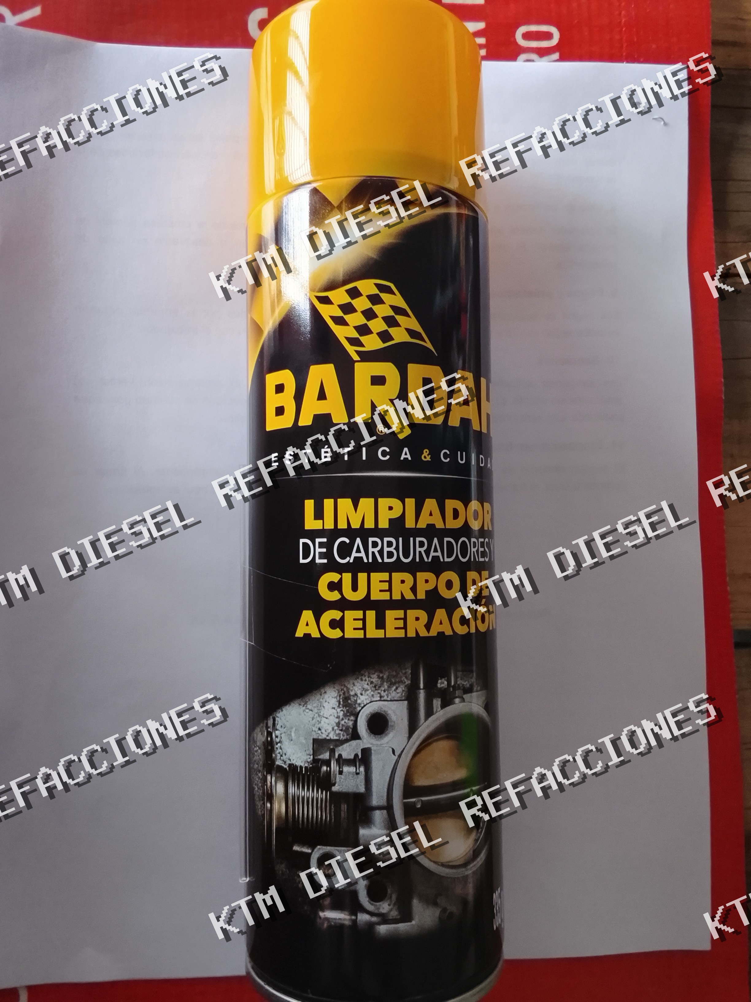 LIMPIADOR DE CARBURADORES BARDAHL 450ML