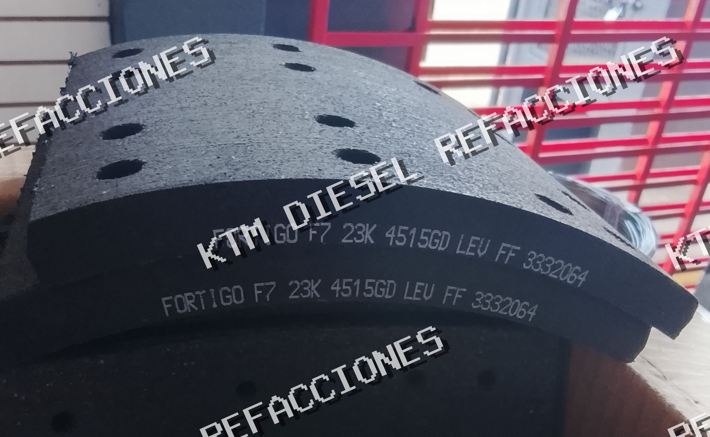 BALATAS PARA FRENO TIPO BLOCK VENTA POR PAR 