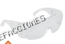 LENTES DE SEGURIDAD TRANSPARENTE