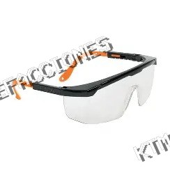 LENTES DE SEGURIDAD AJUSTABLE CLAROS CON ANTIPANO