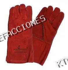 GUANTE DE CARNAZA ROJO