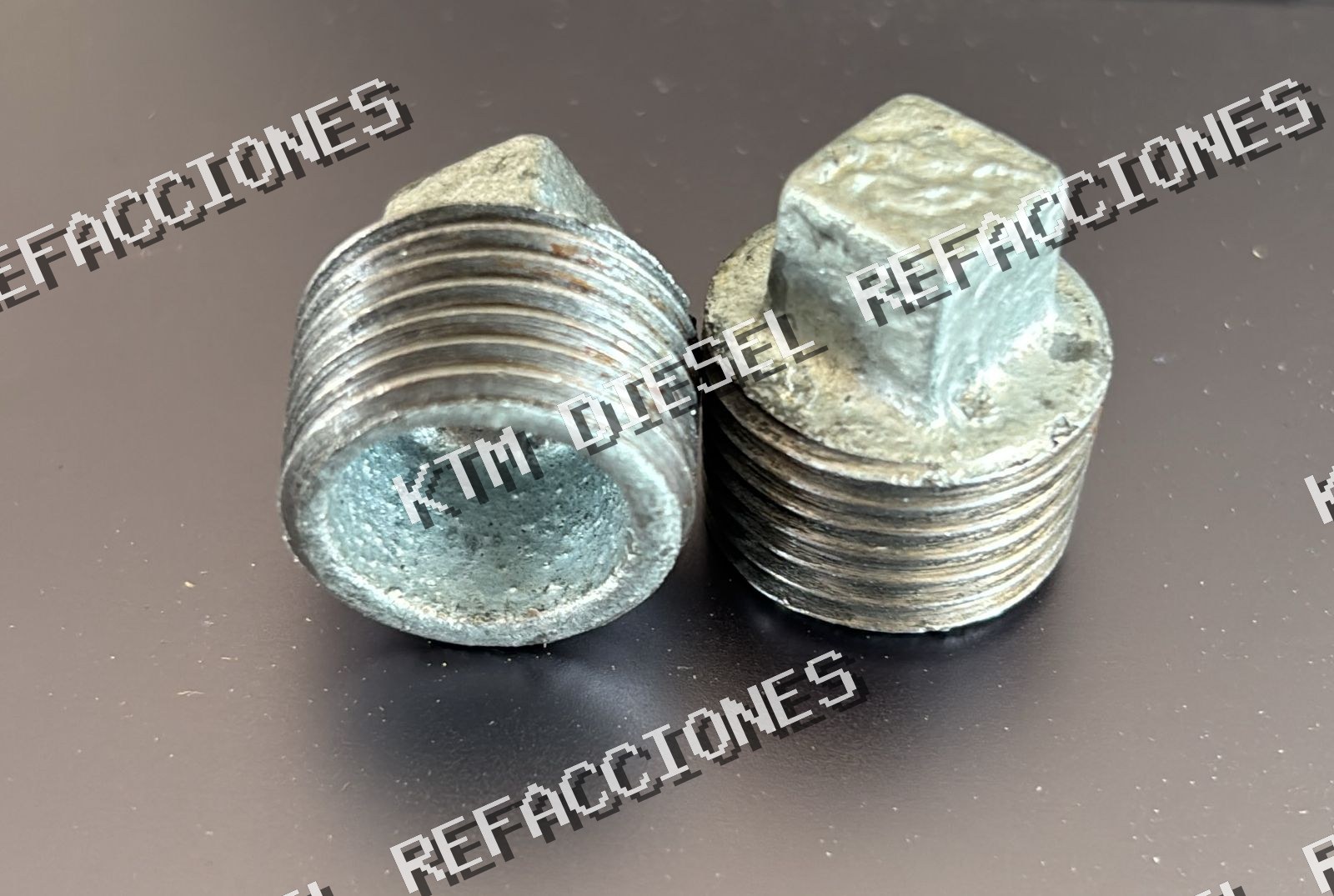 TAPON MACHO GALVANIZADO 1/2