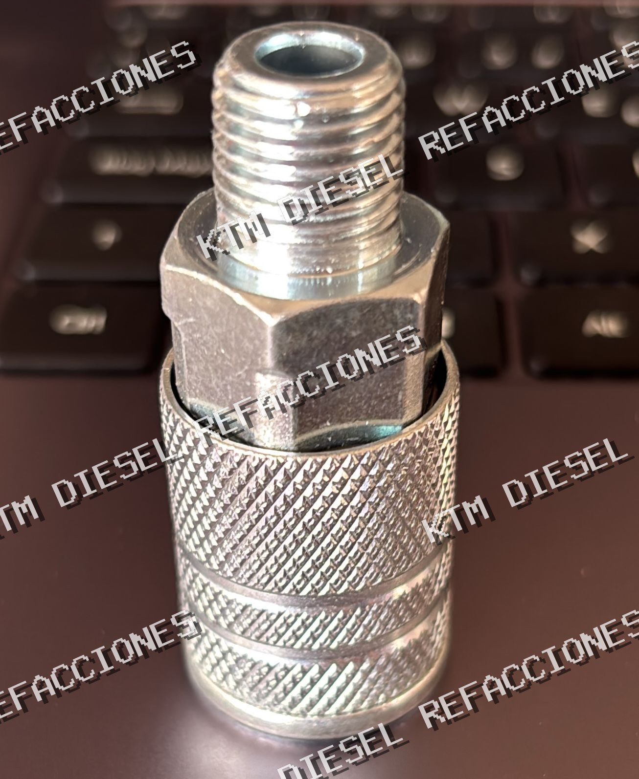 COPLE RAPIDO MACHO 1/4 INDUSTRIAS VERMAN