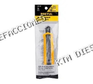 CUTTER REFORZADO PRETUL 18MM
