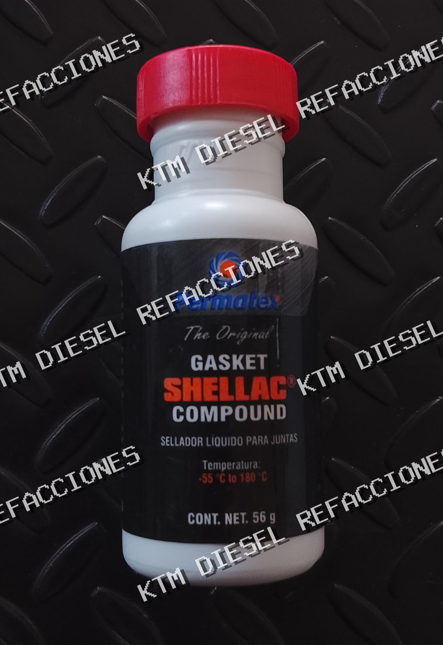 SHELLAC SELLADOR LIQUIDO PARA JUNTAS PERMATEX 56GR 