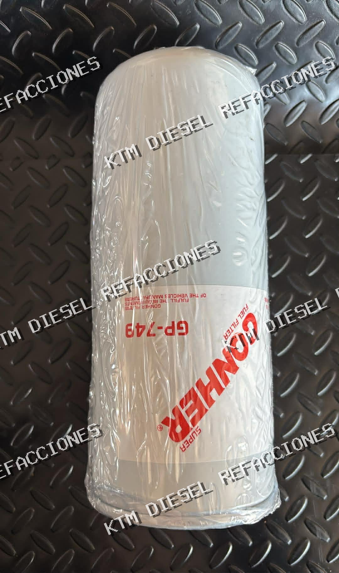 FILTRO DE COMBUSTIBLE GONHER GP749 