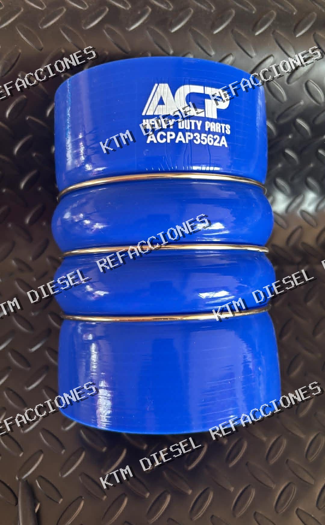 MANGUERA POSENFRIADOR AZUL DE 4" X 6" 3 AROS ACP