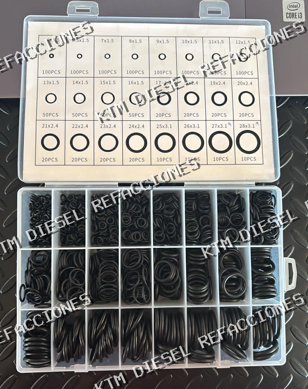 ORING LIGA EMPAQUE DE 21 X 2.4 A 28 X 3.1