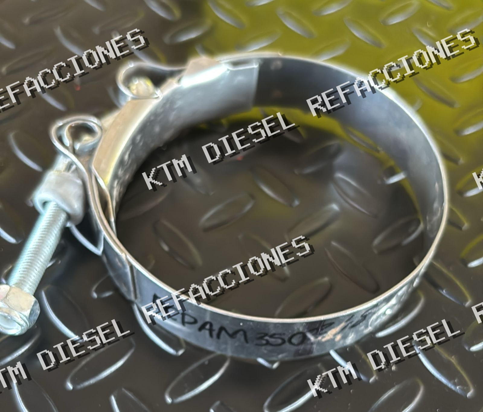 ABRAZADERA PARA MANGUERA ACP 3 1/2" 