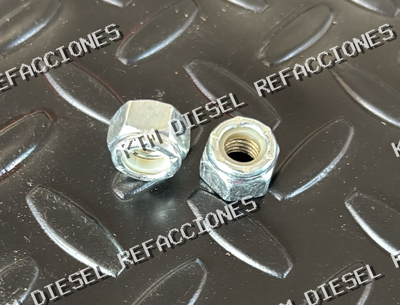 TUERCA DE SEGURIDAD NYLON 1/4 FINA