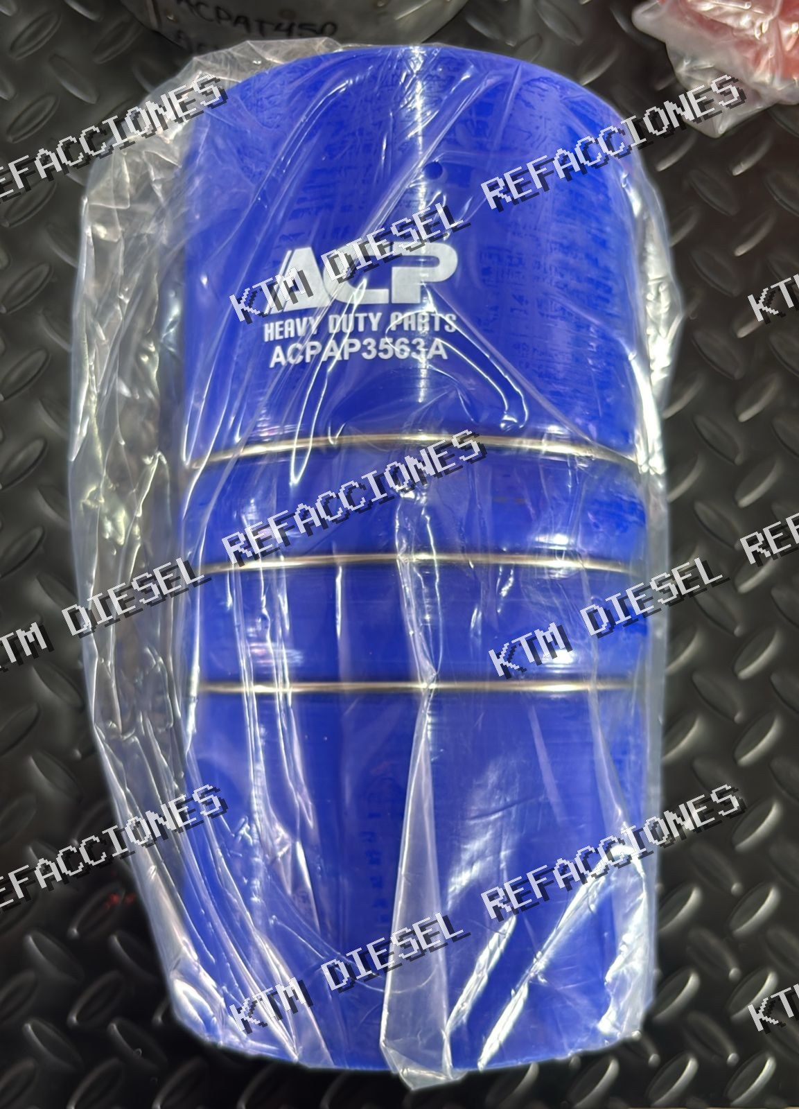 MANGUERA POSENFRIADOR AZUL 4" X 8" 3 AROS ACP
