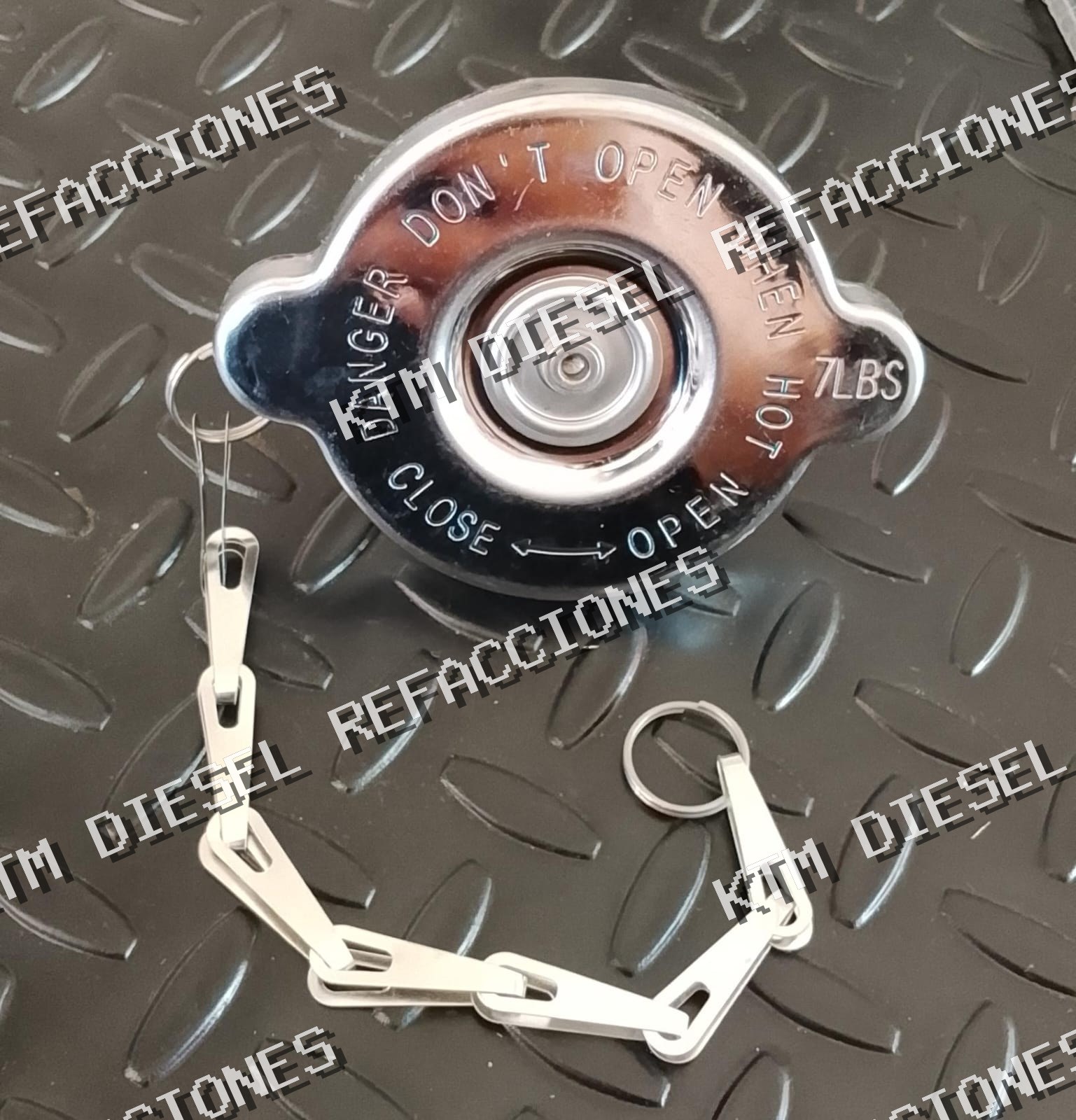 TAPON DE RADIADOR BOCA CHICA 7LBS ACP