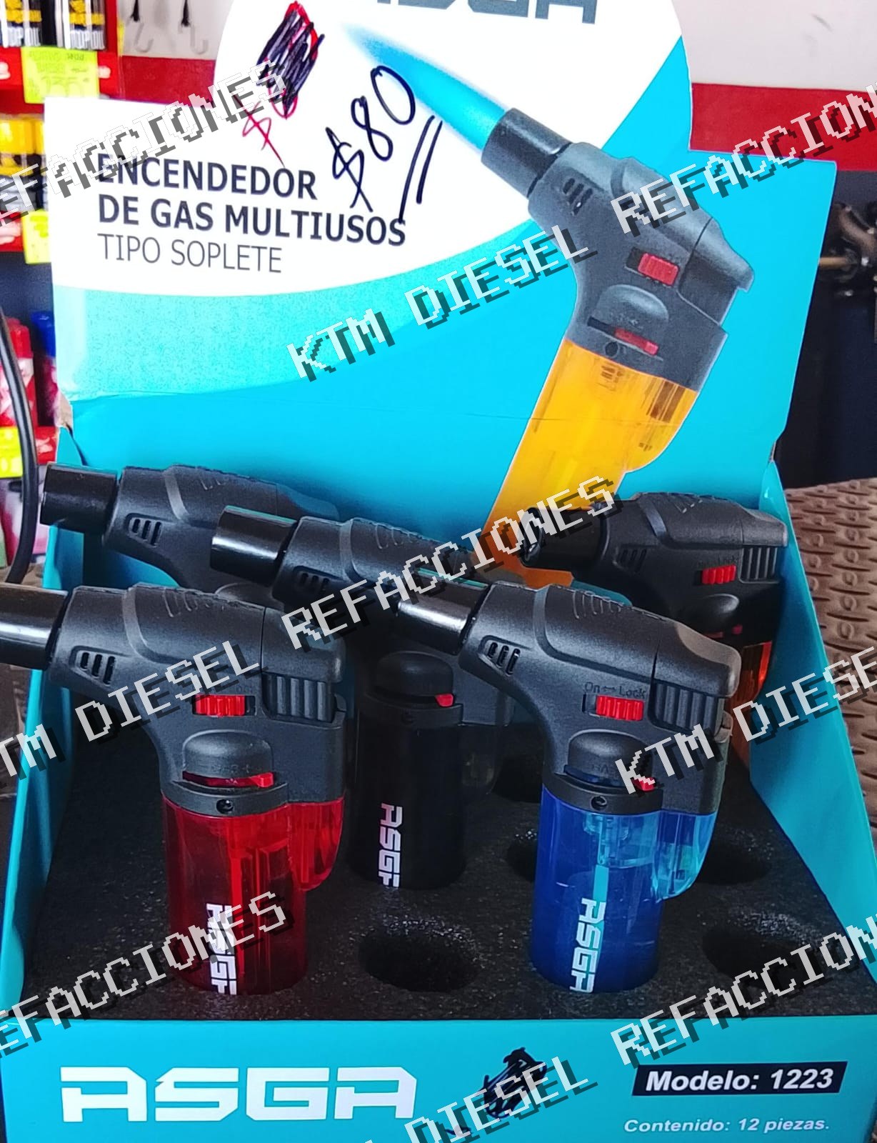 ENCENDEDOR TIPO SOPLETE ASGA